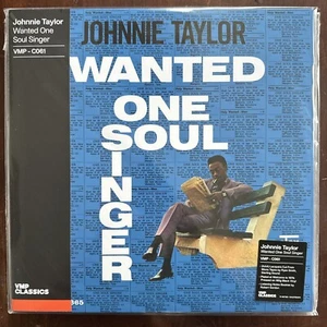 Johnnie Taylor~Wanted One Soul Singer~VMP/Stax Records MONO~Vinyl LP SEALED - Picture 1 of 3