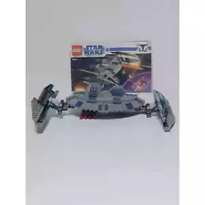 Lego Star Wars 8016 Hyena Droid Bomber 100% Complete Manual Collectible No Mini - Picture 1 of 11