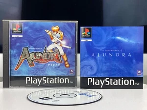 The Adventures of ALUNDRA Playstation 1 Sehr Guter Zustand (Deutsch Ed.) - Imagen 1 de 7