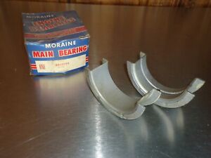 1960s NOS Delco Moraine Main Bearings V8 Engine GMC #2357633 Set W/ Box