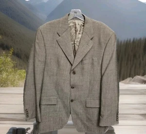 Dillard's Lauren Ralph Lauren Size 40R Wool Sport Jacket Blazer-Men's Brown - Picture 1 of 15