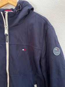 Chaqueta Abrigo Tommy Hilfiger Azul Marino - Talla L - Imagen 1 de 11