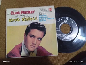 Elvis Presley King Creole vol 1 RCA Italiana EP 7"Italy 1958 - Picture 1 of 2