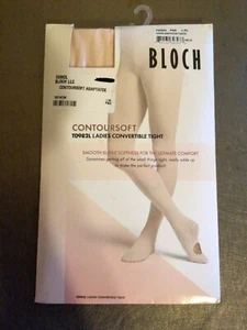 BLOCH Women's contoursoft adaptatoe Pink Tights Size L/XL T0982L - Picture 1 of 4