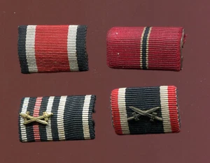 Bandspangen Winterschlacht Osten , Kriegsverdienstkreuz 1939 Eisernes Kreuz 1939 - Bild 1 von 9