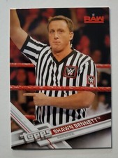 2017 Topps WWE RAW Referee - #30 SHAWN BENNETT