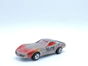 1982 Road Champs Chevy Corvette Stingray Color Changer Brown/Flames Diecast Car - Picture 1 of 7