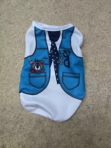 Dog Shirt Blue Size-Small - Picture 1 of 2