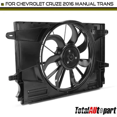 Nuevo conjunto de ventilador de refrigeración con motor sin escobillas para Chevrolet Cruze 2016 L4 1,4 L Foto 1 de 4