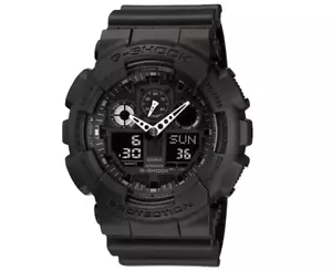 CASIO G-SHOCK GA-100-1A1JF G-SHOCK Quartz Black Japan import New - Picture 1 of 2
