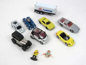 Toy Car Bundle Miniature Micro Machine Style Toys Porsche Corvette Smart - Picture 1 of 8