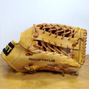 ZETT Pro Status RNT Outfield Glove General Size Light Brown Ship From JAPAN - Picture 1 of 8
