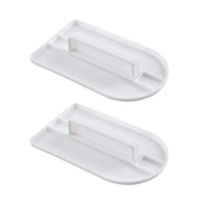 2 PCS Plastic Fondant Icing Smoother Polisher Icing Scraper Paddle Tool for C... - Picture 1 of 6