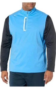 PUMA Golf Men's Sz XXL Momentum Wind Vest BLUE UV PROTECTION UPF 50+ New. - Picture 1 of 24