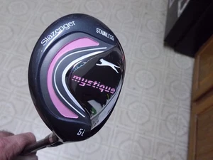 Slazenger Mystique 5i Fairway Wood Ladies Pink Golf Club Original Shaft Grip - Picture 1 of 10