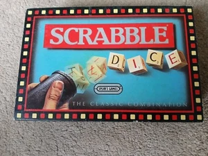 Vintage SCRABBLE Dice Word Game - CLASSIC WORD GAME (1990) - Picture 1 of 4