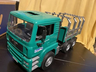Bruder Green Truck Missing Parts  - Image 1 of 4