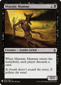 [MTG] Miasmic Mummy (AKH-100) (PLST) NM - Picture 1 of 1