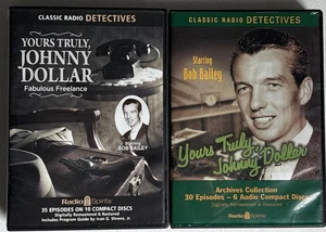 Yours Truly, Johnny Dollar: 2 Classic Radio CD Box Sets (Radio Spirits) 16 Discs - Picture 1 of 16