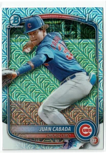 2025 Bowman Chrome - Prospects Juan Cabada #BCP-207 Rifrattore Mojo - Foto 1 di 2