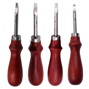Expertly Designed Leather Edge Beveling Tools for Superior Results 4PCS - Picture 1 of 19