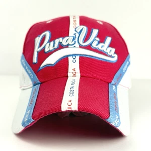 Costa Rica Pura Vida Damen Baseball Cap Pink OS Mega Sport Neu ohne Etikett - Bild 1 von 10