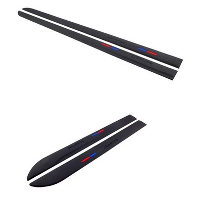 Tira protectora de goma suave antiarañazos pegatina moldura a prueba de arañazos para puerta de coche Foto 1 de 4