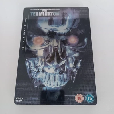The Terminator Definitive Edition 2-disc DVD Steelbook Region 2 PAL - Image 1 of 4