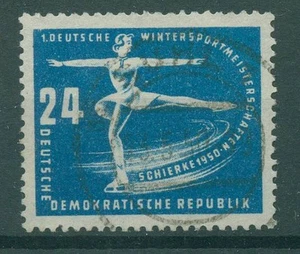 DDR 1950 PLATE ERROR No 247 I Stamped (234840) - Picture 1 of 1
