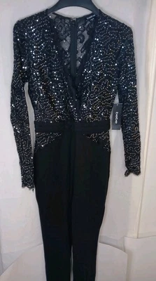 Комбинезоны BebeNylon черные/серебристые размер M - Изображение 1 из 4