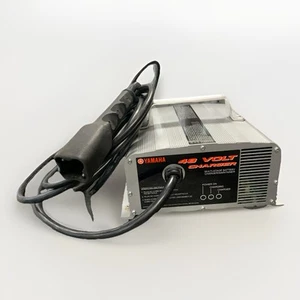 Yamaha 48V Golf Cart Charger with Power Cord (JW9-82107-03) For Repair Only*** - Picture 1 of 9