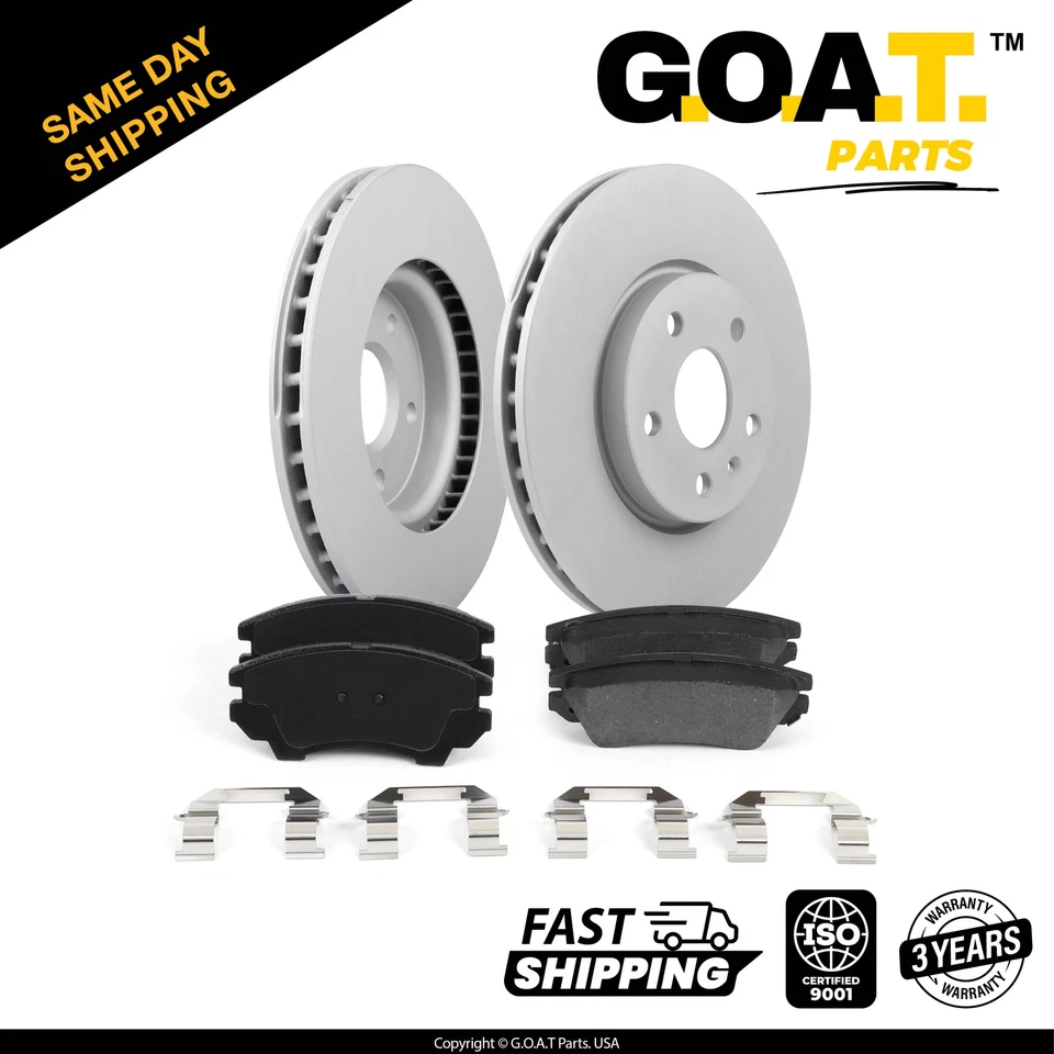 Juego de pastillas de freno y rotor delantero para Buick LaCrosse 2016 Chevy Camaro 2010-2015 Foto 1 de 1