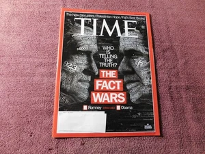 Time Magazine The Fact Wars Romney & Obama 2012 - Picture 1 of 3