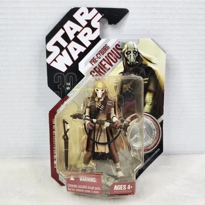 Star Wars PRE-CYBORG GRIEVOUS 30th Anniversary Hasbro 3.75" 2007 Figura de Moneda NUEVA Foto 1 de 4