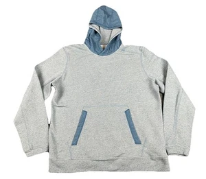 Felpa con cappuccio uomo Lululemon Sundown Heathered Tofino Teal taglia 2XL French Terry - Foto 1 di 7