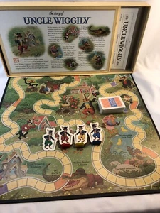 1988 UNCLE WIGGILY Milton Bradley BOARD GAME Fun Rare - Picture 1 of 9