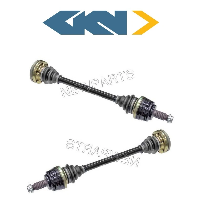 For BMW E36 323i 325i 328i Pair Set of Rear Left & Right Axle Shafts GKN OEM - Image 1 of 1