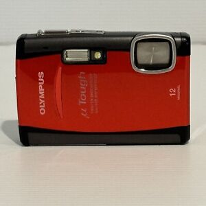 Olympus u Tough-6010 Red  12mp Digital Camera - UNTESTED