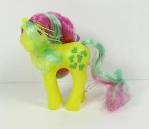 HQG1C G1 Style Artistry Pony Custom Pizzazz 80s Style Yellow Curly Neu lose - Bild 1 von 5