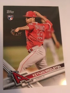 2017 Topps Update Jumbo 5x7 Kenyan Middleton Angels RC US133 #'d 02/49 - Picture 1 of 1