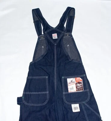 VTG Pointer Brand Overalls 27 x 34 Blue Denim NOS With Tags - Image 1 of 4