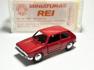 REI Schuco VW Golf LS 1:66 Red Made In Brazil 1/64 Mint In Box - Picture 1 of 13