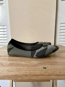 Jellypop Womens Ballet Flats Camouflage Sz 9M Memory Foam Comfort Fit Shoes - Picture 1 of 5