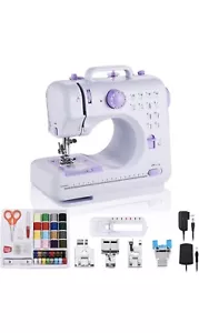 Sewing Machine Portable mini Electric Sewing Machine for beginners 12 Built-in - Picture 1 of 6