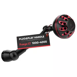 Gomexus 63mm Power Handle Plug & Play For Daiwa Fuego LT 1000-4000 Spinning Reel - Picture 1 of 5
