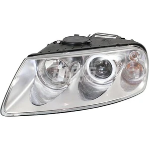 New Fits 2004-2007 Volkswagen Touareg 4-Door LH Side Halogen Head Lamp Assembly - Picture 1 of 4