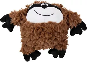 goDog PlayClean Sloth Squeaky Plush Dog Toy with Odor-Sloth (Brown) - Picture 1 of 7