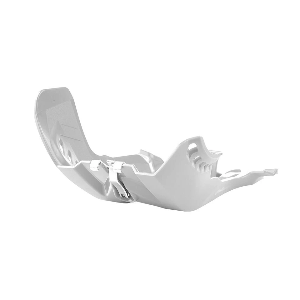 Polisport White Fortress Skid Plate for Husqvarna TE300i 2020-2022 - Image 1 of 1