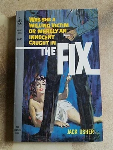 Vintage Paperback ~ 1961 THE FIX by Jack Usher 1st Pocket PB 6053 GGA  - Imagen 1 de 7