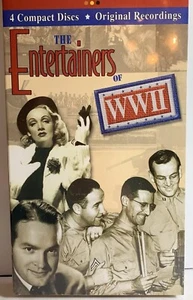 Entertainers Of WWII 4 CD Boxed Set (a11) - Picture 1 of 4